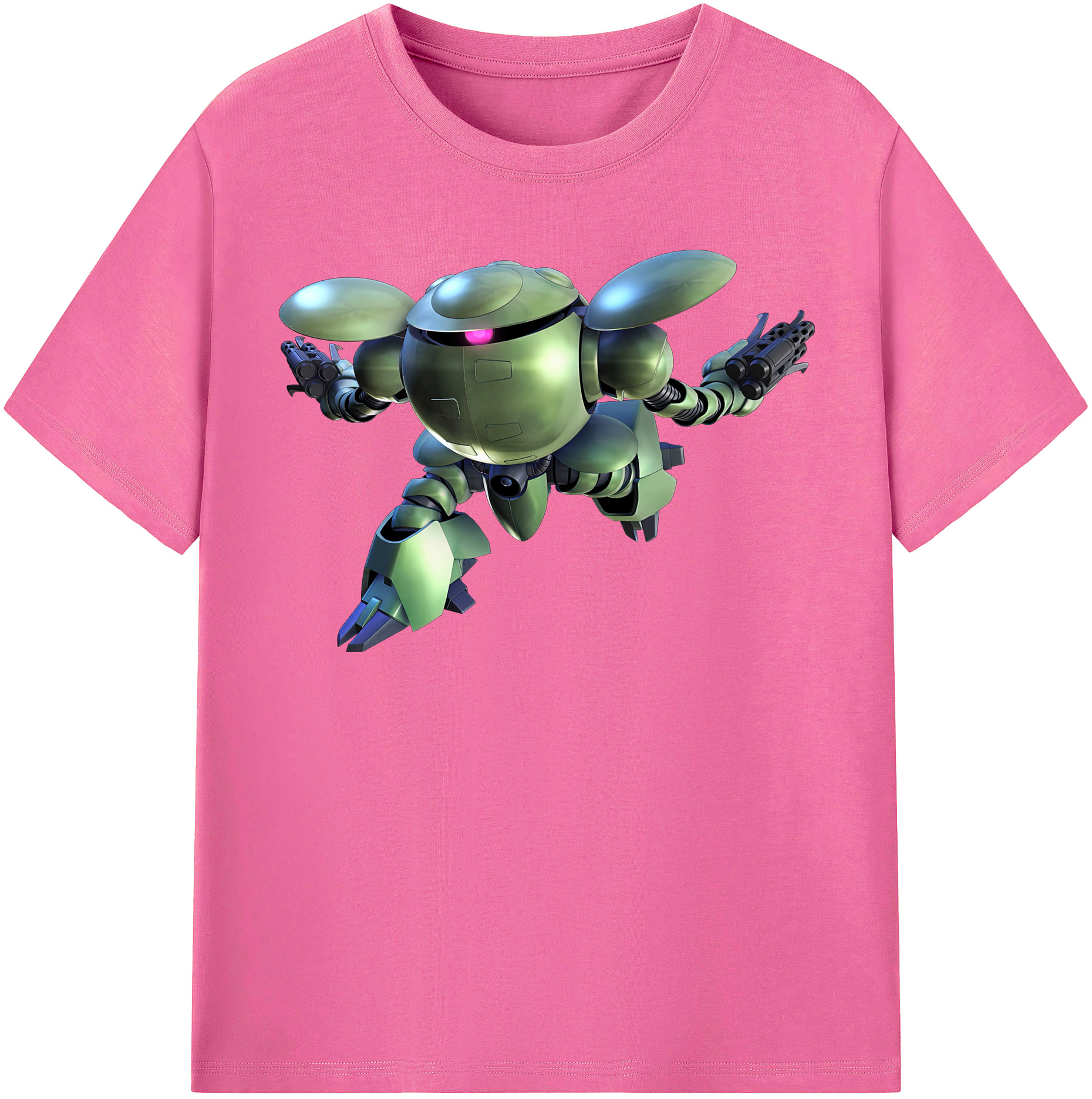 （画像用） 機動戦士ガンダム Mobile Suit Gundam レディースカジュアルプリントTシャツ（綿100％）